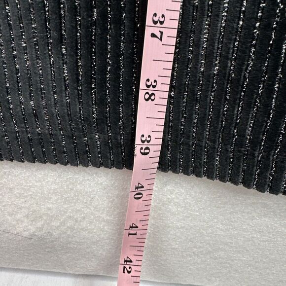 NWT Julia Jordan Black‎ Velvet Sequin Sheath Dress 3/4 Sleeve Party Cocktail - Picture 14 of 15